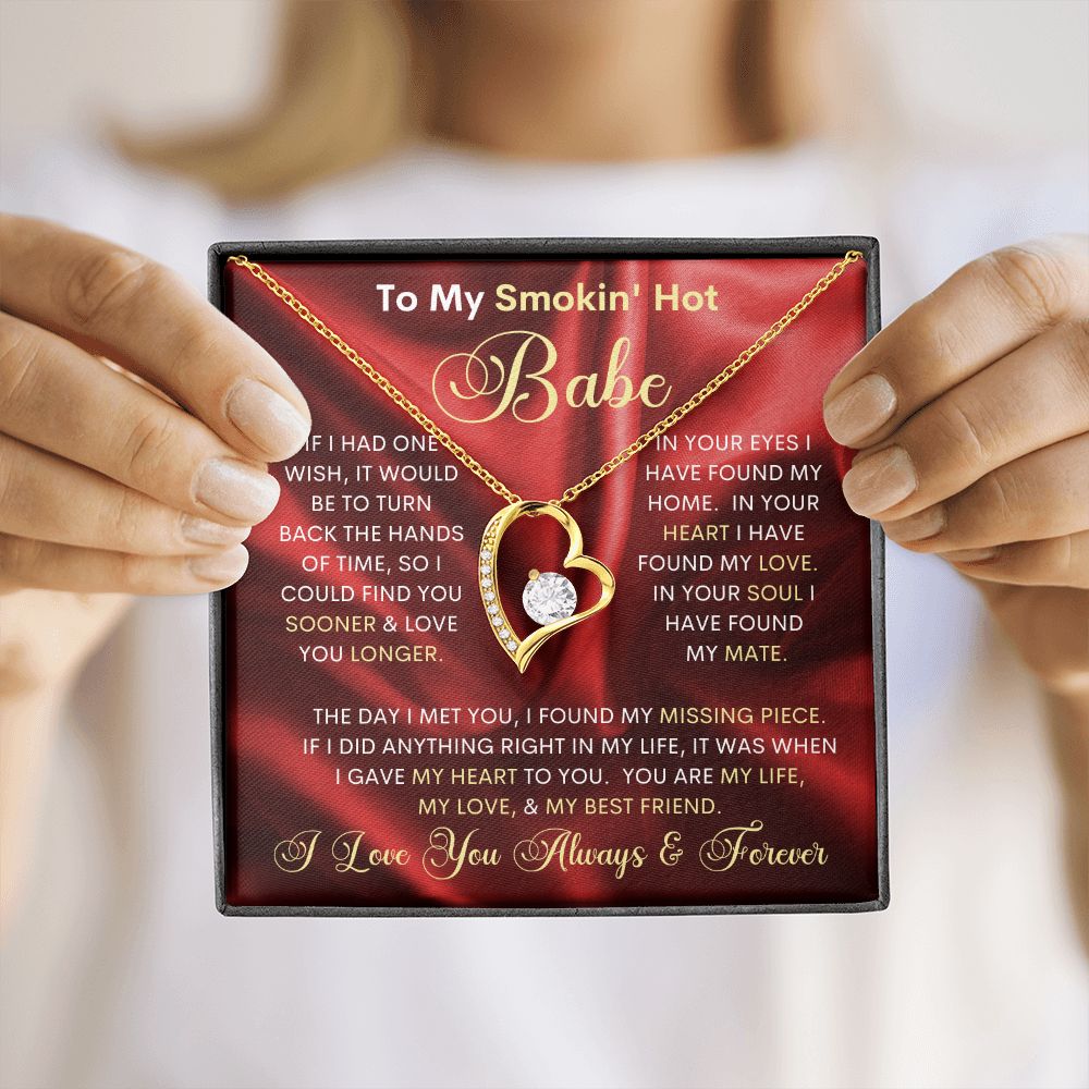 Smokin' Hot Babe / Forever Love Necklace