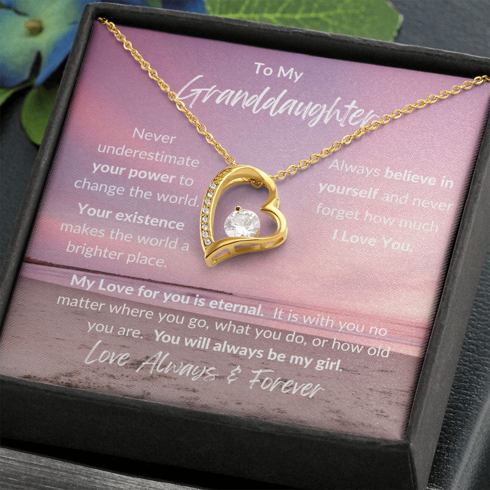 Granddaughter Eternal / Forever Love Necklace
