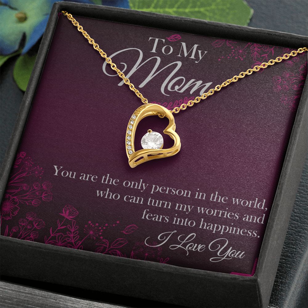 Mom You're The Only One Forever Love Necklace